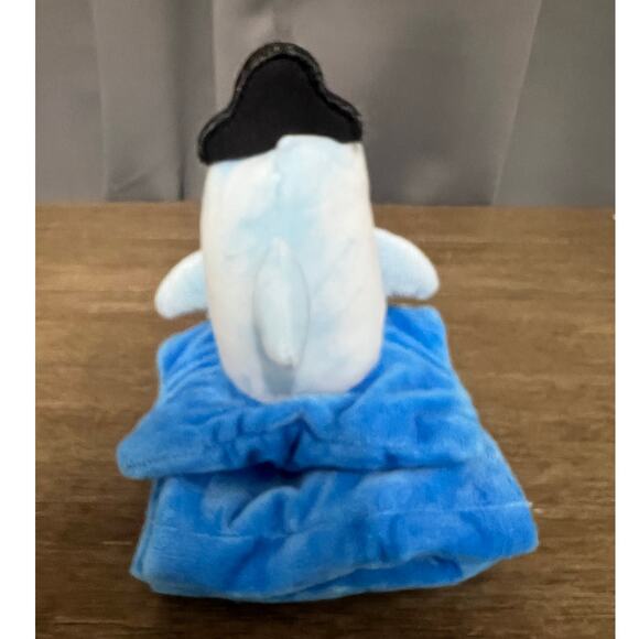 Mud Pie Reading Pals Shark Folding Cloth Plush Book - Picture 3 of 7